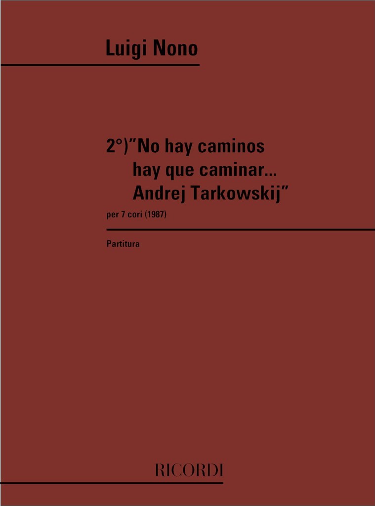 2. No Hay Caminos Hay Que Caminar Andrej